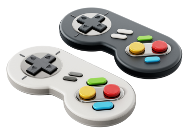 Beyaz arka planda izole edilmiş klasik kablo oyun sahası. 3B illüstrasyon.