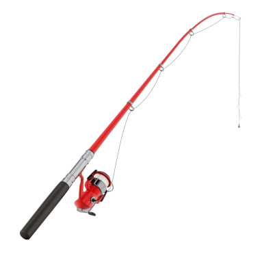 Beyaz arka plan üzerinde izole olta. 3D çizim.