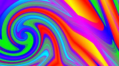 Mandala 3D Kaleydoskop Psikedelik Seyahat Geleneksel Bilinç Meditasyonu Tüneli Modeli Görüntü Rahatlatıcı Etnik Renkli Şablon