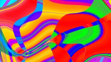 Mandala 3D Kaleydoskop Psikedelik Seyahat Geleneksel Bilinç Meditasyonu Tüneli Modeli Görüntü Rahatlatıcı Etnik Renkli Şablon