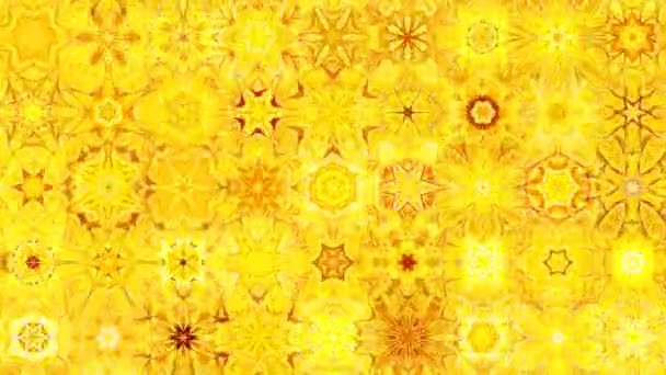 Mandala Kaleidoskop Nahtlose Schleife Psychedelisch Trippy Futuristische Traditionelle Tunnelmuster Für — Stockvideo