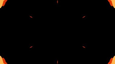 Mandala 3D Kaleydoskop Psikedelik Seyahat Geleneksel Bilinç Meditasyonu Tüneli Modeli Görüntü Rahatlatıcı Etnik Renkli Şablon