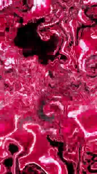 Fond Grunge Abstrait Bizarre Coloré Liquide Morphing Psychédélique Bulles Transition — Video
