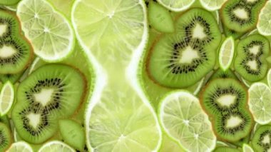 Görüntü stop motion animasyon grafik illüstrasyon mandala arkaplan geometrik kaleydoskop şekil soyut tam renk