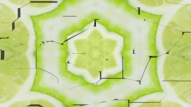 Üçüncü göz çakra etnik kutsal geometri kaleydoskop sonsuz üç boyutlu kalıplar ruhsal meditasyon için kusursuz vj döngüsü psikedelik madde trans yolculuğu