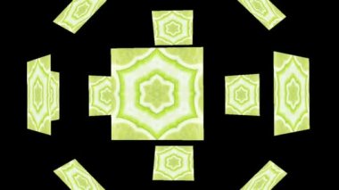 Üçüncü göz çakra etnik kutsal geometri kaleydoskop sonsuz üç boyutlu kalıplar ruhsal meditasyon için kusursuz vj döngüsü psikedelik madde trans yolculuğu