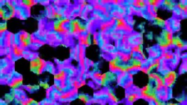 Üçüncü göz çakra etnik kutsal geometri kaleydoskop sonsuz üç boyutlu kalıplar ruhsal meditasyon için kusursuz vj döngüsü psikedelik madde trans yolculuğu