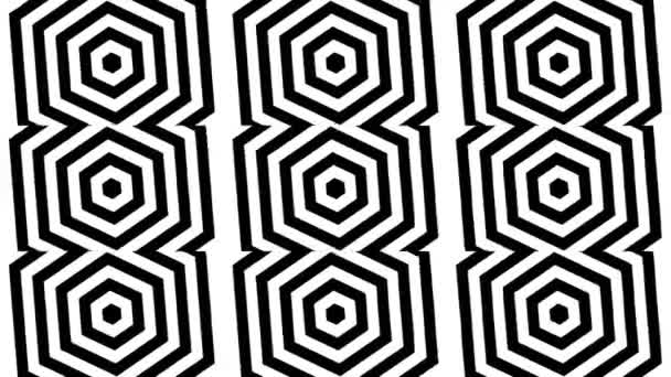 Third Eye Throat Chakra Ethnic Sacred Geometry Kaleidoscope Infinite Patterns — Stock Video