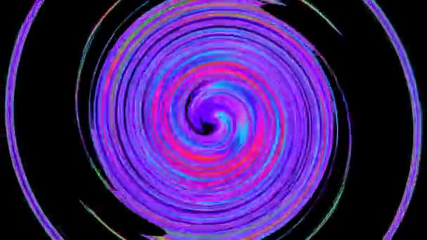Terceiro Olho Garganta Chakra Étnico Sagrado Geometria Caleidoscópio Infinito Padrões — Vídeo de Stock