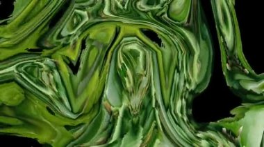 Üç boyutlu kaleydoskop mandala görsel enerji çakra fütüristik görsel vj dikişsiz döngü ile üçüncü gözünü açmak için psikedelik trans sanatının soyut arka planı