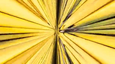 Üç boyutlu kaleydoskop mandala görsel enerji çakra fütüristik görsel vj dikişsiz döngü ile üçüncü gözünü açmak için psikedelik trans sanatının soyut arka planı