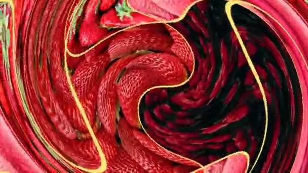 Caleidoscoop Mandala Abstracte Achtergrond Van Trippy Kunst Psychedelische Trance Openen — Stockvideo