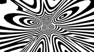 Üç boyutlu kaleydoskop mandala görsel enerji çakra fütüristik görsel vj dikişsiz döngü ile üçüncü gözünü açmak için psikedelik trans sanatının soyut arka planı