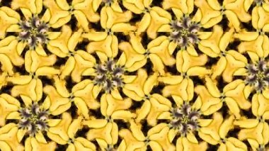 Soyut kaleydoskop arkaplanı. Güzel çok renkli kaleydoskop dokusu. Eşsiz kaleydoskop tasarımı.