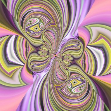 Soyut kaleydoskop arkaplanı. Güzel çok renkli kaleydoskop dokusu. Eşsiz kaleydoskop tasarımı.