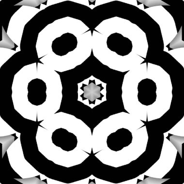 Soyut kaleydoskop arkaplanı. Güzel çok renkli kaleydoskop dokusu. Eşsiz kaleydoskop tasarımı.