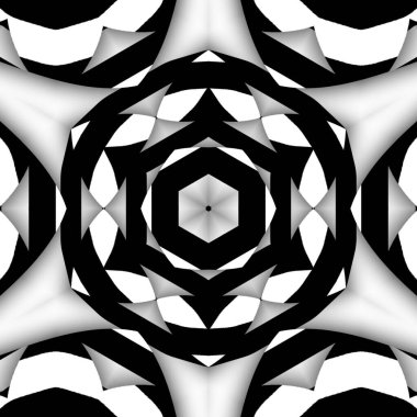 Soyut kaleydoskop arkaplanı. Güzel çok renkli kaleydoskop dokusu. Eşsiz kaleydoskop tasarımı.