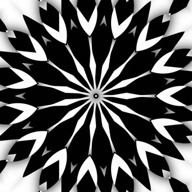 Soyut kaleydoskop arkaplanı. Güzel çok renkli kaleydoskop dokusu. Eşsiz kaleydoskop tasarımı.