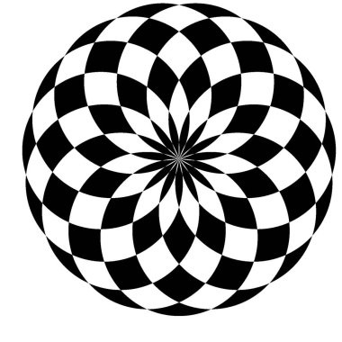 Soyut kaleydoskop arkaplanı. Güzel çok renkli kaleydoskop dokusu. Eşsiz kaleydoskop tasarımı.