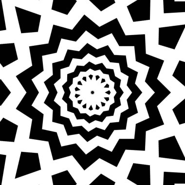 Soyut kaleydoskop arkaplanı. Güzel çok renkli kaleydoskop dokusu. Eşsiz kaleydoskop tasarımı.