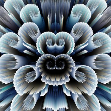 Soyut kaleydoskop arkaplanı. Güzel çok renkli kaleydoskop dokusu. Eşsiz kaleydoskop tasarımı.