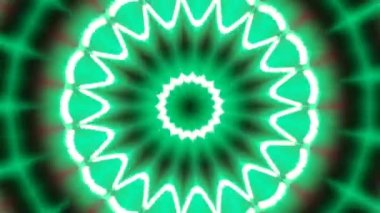 Görüntü stop motion animasyon grafik illüstrasyon mandala arkaplan geometrik kaleydoskop şekil soyut tam renk