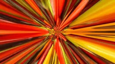Görüntü stop motion animasyon grafik illüstrasyon mandala arkaplan geometrik kaleydoskop şekil soyut tam renk