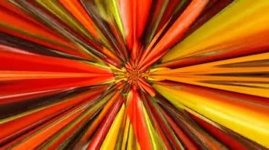 Görüntü stop motion animasyon grafik illüstrasyon mandala arkaplan geometrik kaleydoskop şekil soyut tam renk