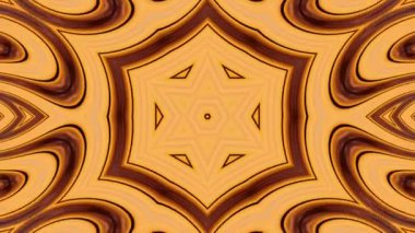 Görüntü stop motion animasyon grafik illüstrasyon mandala arkaplan geometrik kaleydoskop şekil soyut tam renk