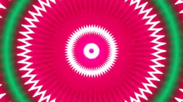 Video Stop Mobile Animacja Grafika Ilustracja Mandala Tło Geometryczne Kalejdoskop — Wideo stockowe