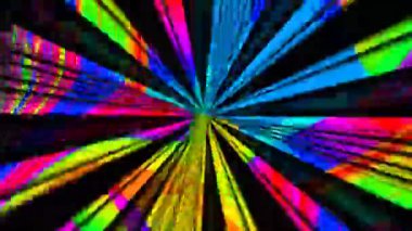 Görüntü stop motion animasyon grafik illüstrasyon mandala arkaplan geometrik kaleydoskop şekil soyut tam renk