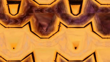 Görüntü stop motion animasyon grafik illüstrasyon mandala arkaplan geometrik kaleydoskop şekil soyut tam renk