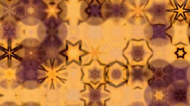Görüntü stop motion animasyon grafik illüstrasyon mandala arkaplan geometrik kaleydoskop şekil soyut tam renk