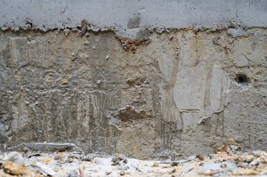 Beton döşemeli arka plan, inşaat endüstrisi