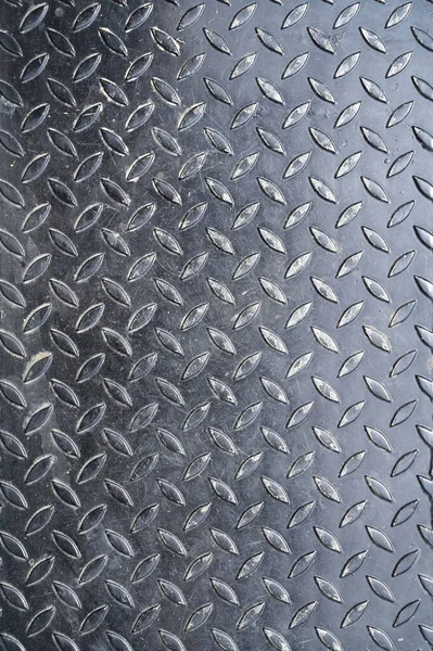 黒い金属床のテクスチャの背景建設業界 — ストック写真