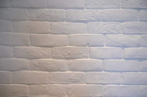 stock image white brick wall background, interior design
