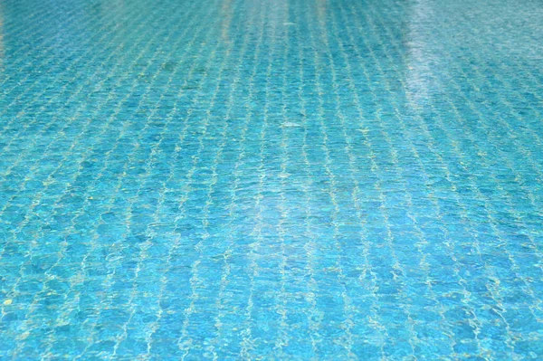 Blue Swimming Pool Beautiful Pool Texture Background — Stock Photo, Image