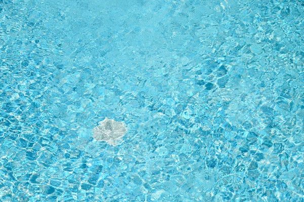 Mavi Yüzme Havuzu Güzel Havuz Dokusu Arka Plan — Stok fotoğraf