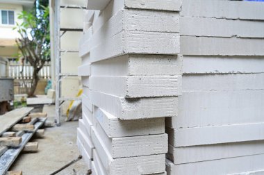 İnşaat endüstrisi için gri çimento tuğla