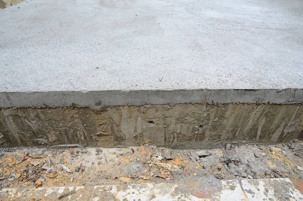 Plancher Ciment Fond Texturé Industrie Construction — Photo