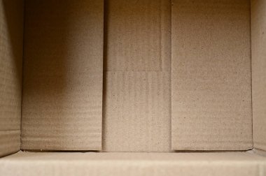 Tasarım için kahverengi karton kutu paketleme