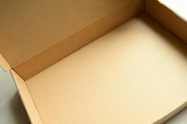 Tasarım için kahverengi karton kutu paketleme