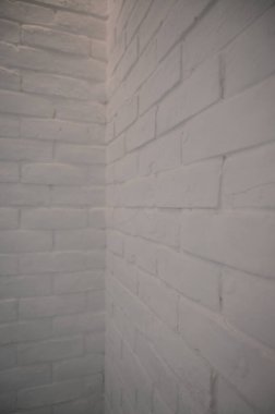 beyaz tuğla duvar arkaplanı, iç tasarım