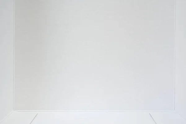 白い段ボール箱 紙の質感の背景 — ストック写真