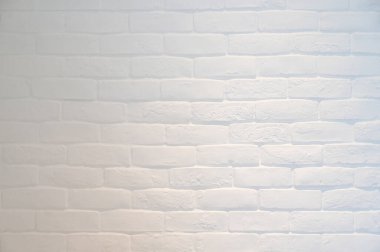 beyaz tuğla duvar arkaplanı, iç tasarım