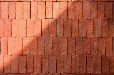brown brick wall textured, construction industry
