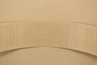 Kahverengi arka planda kahverengi kağıt kartonunu kapat