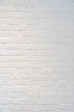beyaz tuğla duvar arkaplanı, iç tasarım