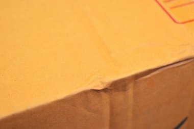 brown box packaging for shipping, paper texture