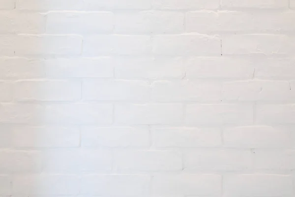 White Brick Wall Texture Background Interior Design — Stockfoto